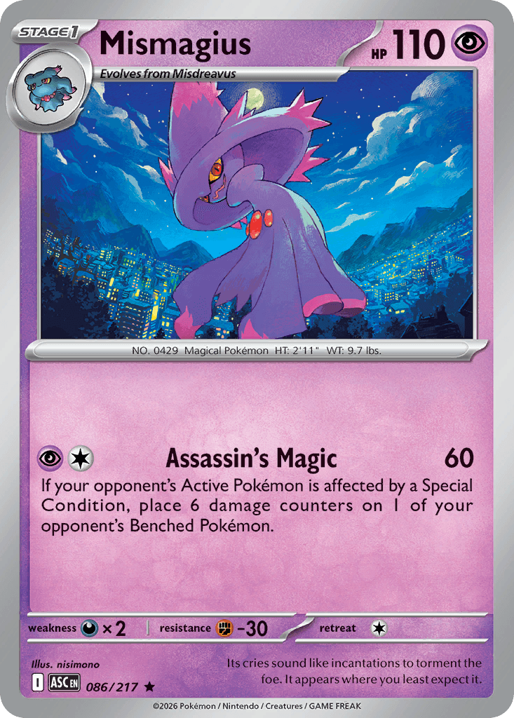Mismagius: Ascended Heroes