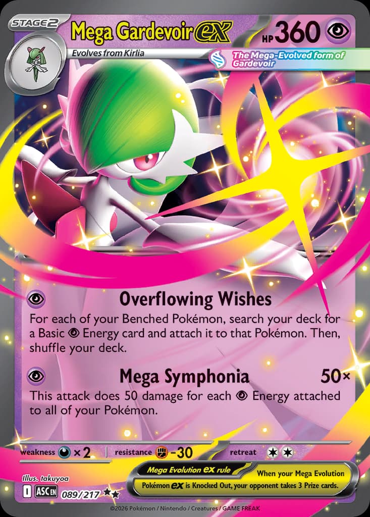 Mega Gardevoir ex: Ascended Heroes