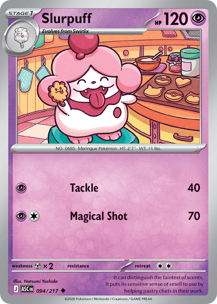 Slurpuff: Ascended Heroes