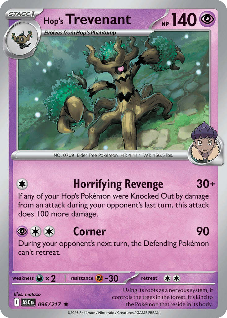 Hop's Trevenant: Ascended Heroes