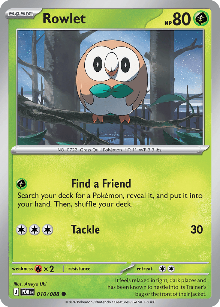 Rowlet: Perfect Order