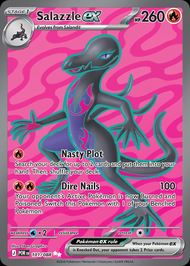 Salazzle ex: Perfect Order