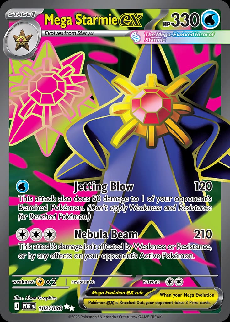 Mega Starmie ex: Perfect Order