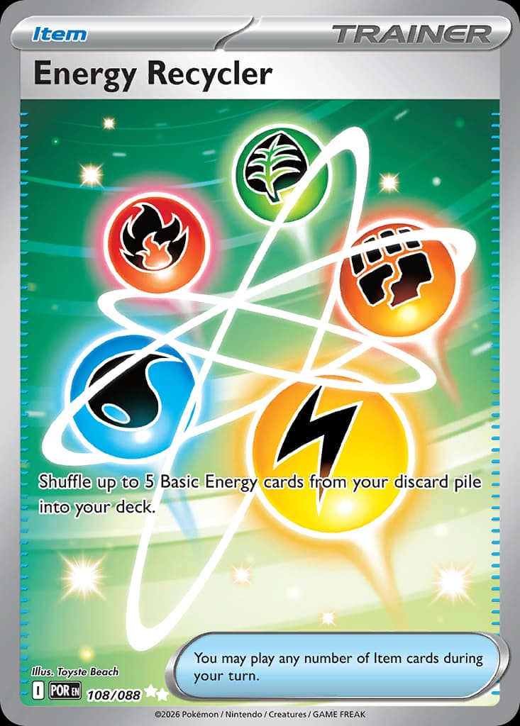 Energy Recycler: Perfect Order