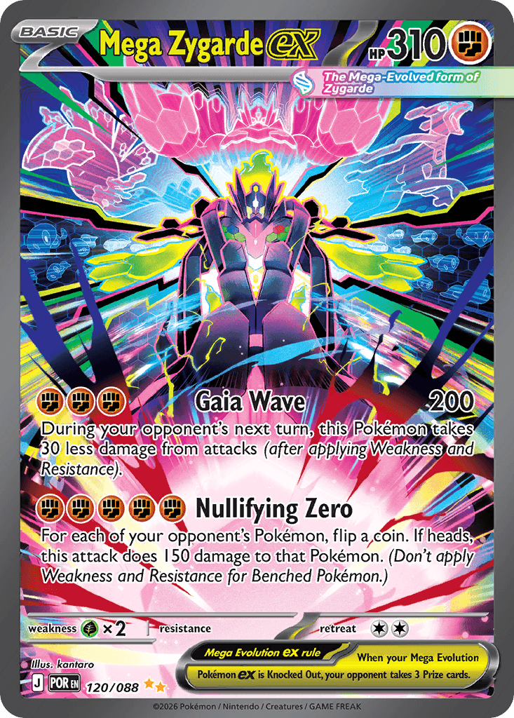 Mega Zygarde ex: Perfect Order