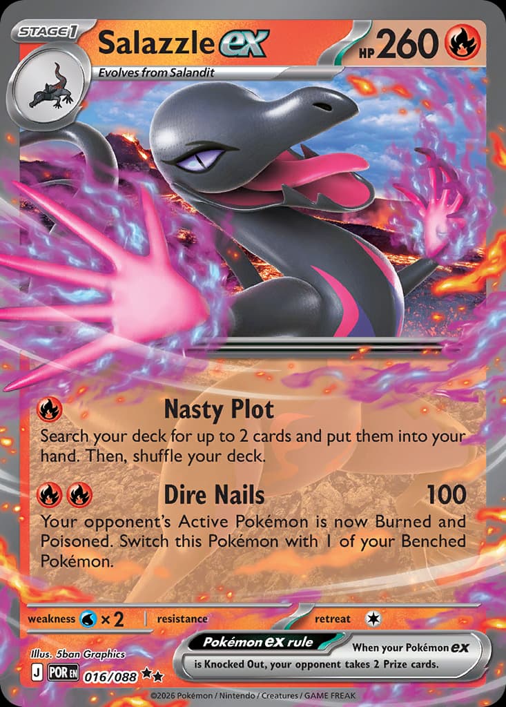 Salazzle ex: Perfect Order