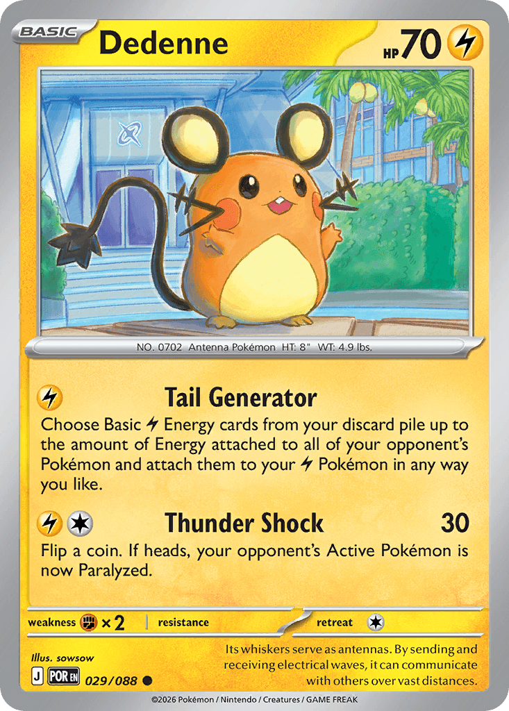 Dedenne: Perfect Order