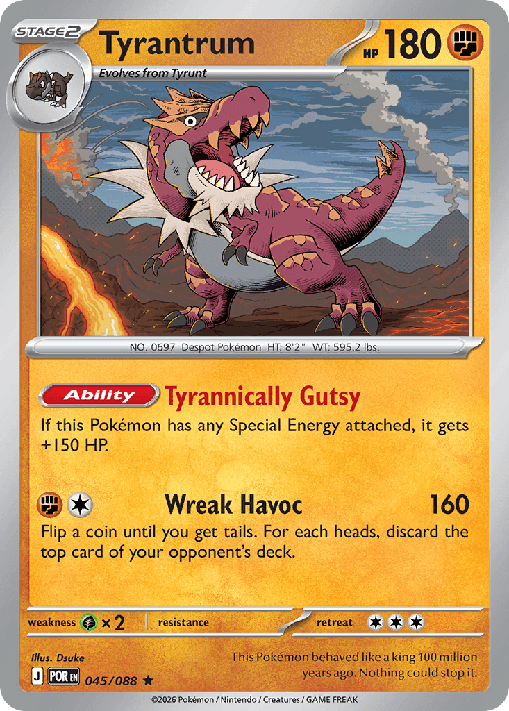 Tyrantrum: Perfect Order