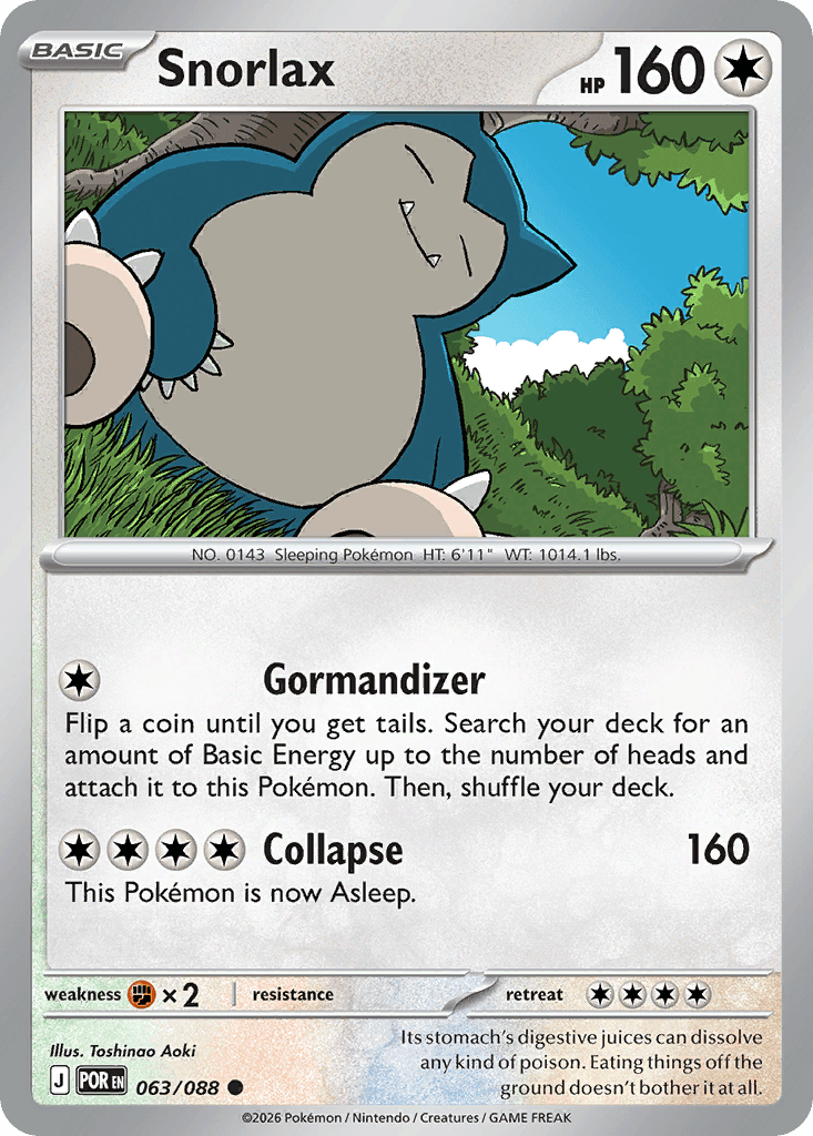 Snorlax: Perfect Order