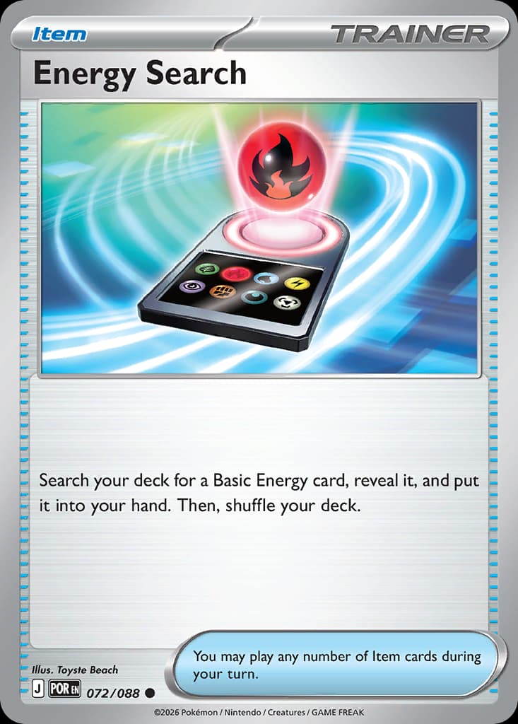 Energy Search: Perfect Order