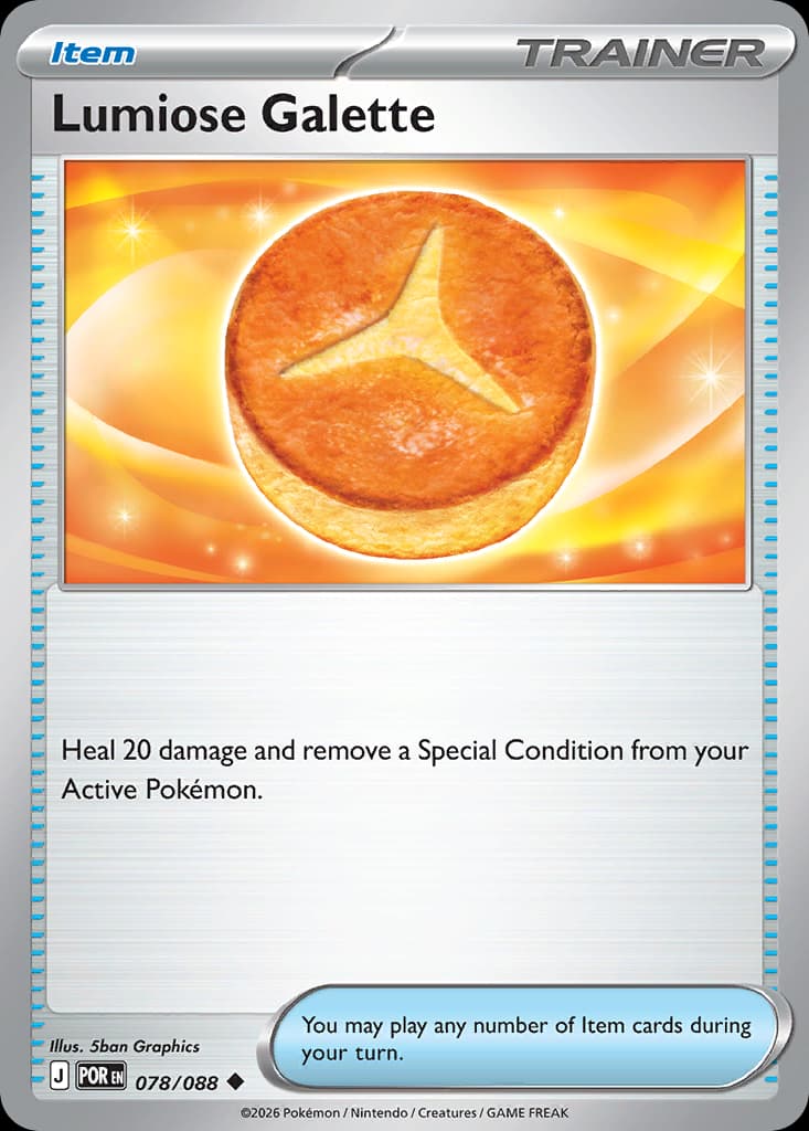 Lumiose Galette: Perfect Order