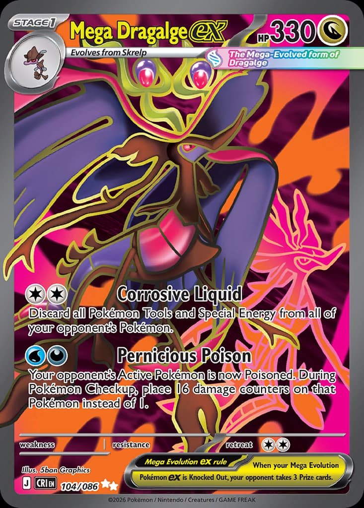 Mega Dragalge ex: Chaos Rising