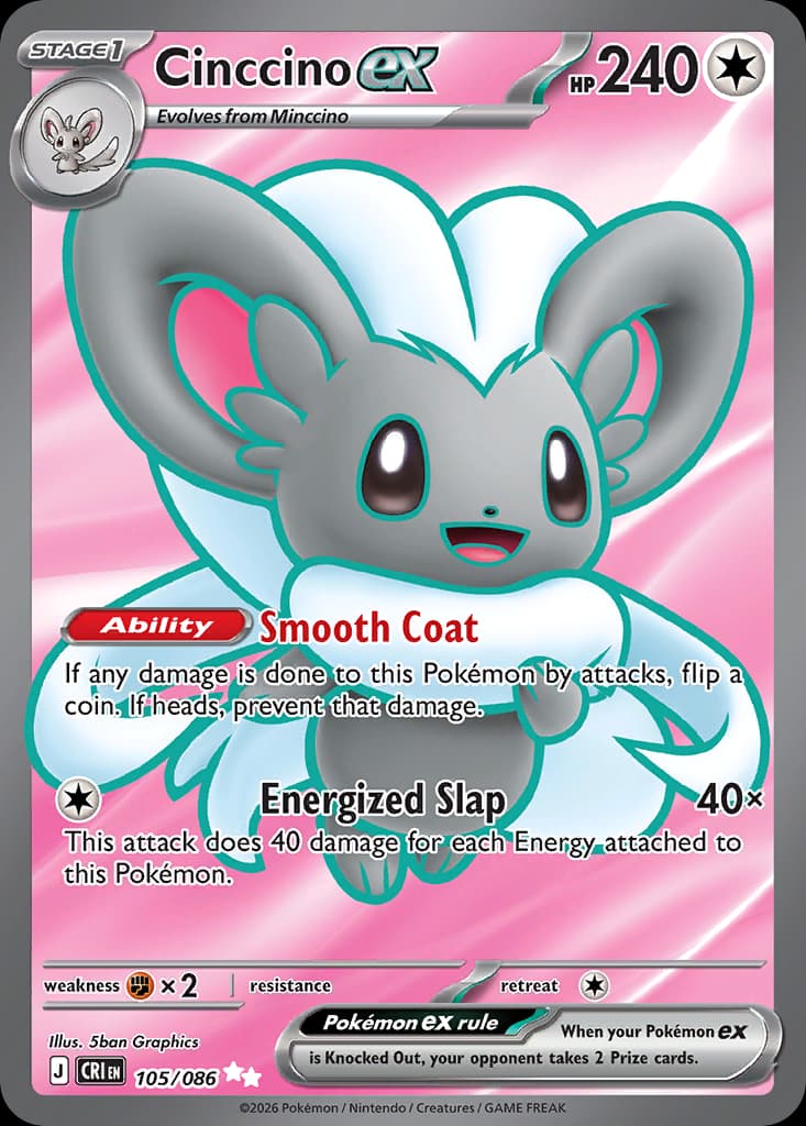 Cinccino ex: Chaos Rising