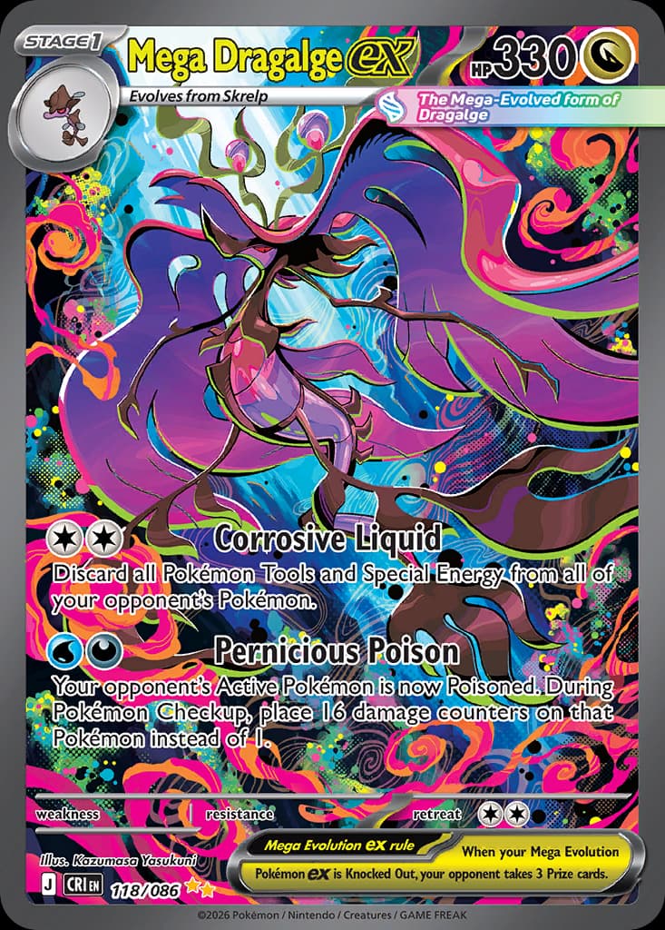 Mega Dragalge ex: Chaos Rising