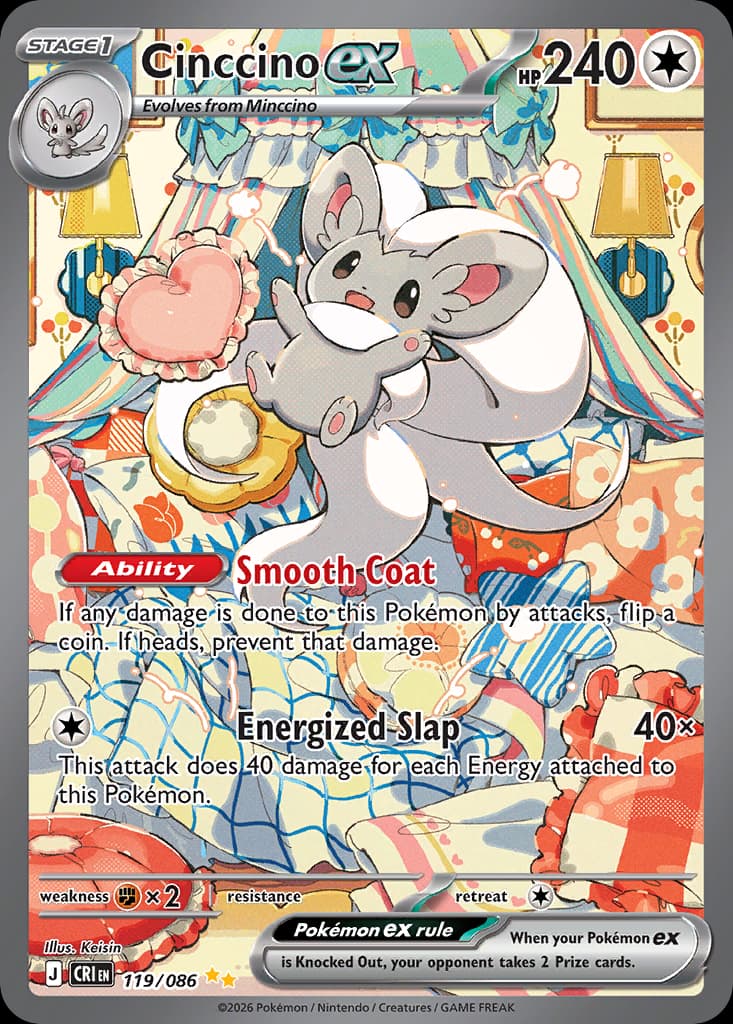 Cinccino ex: Chaos Rising