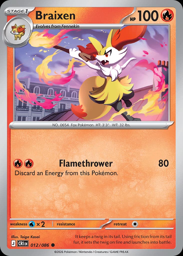 Braixen: Chaos Rising