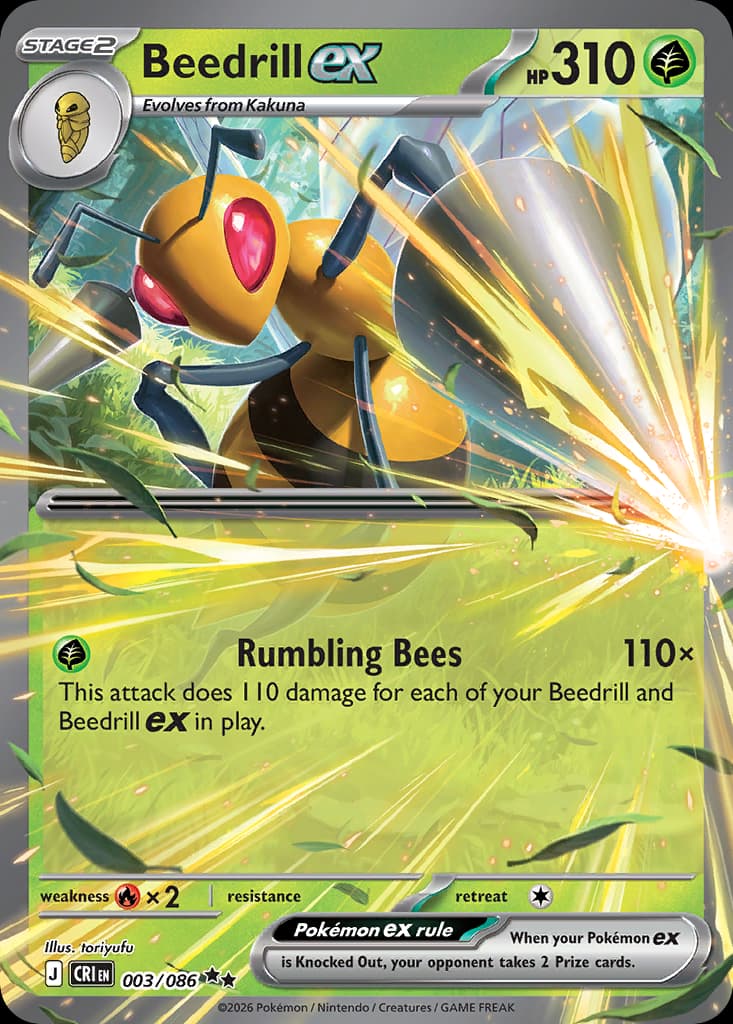 Beedrill ex: Chaos Rising
