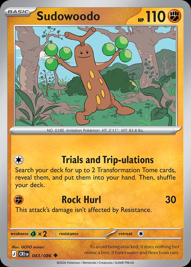 Sudowoodo: Chaos Rising