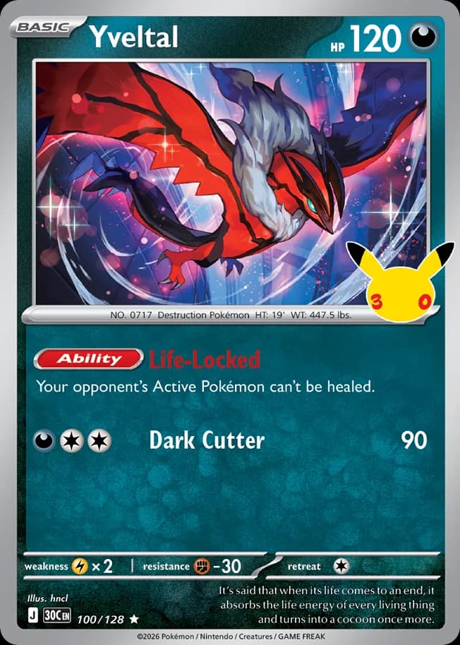 Yveltal: 30th Celebration