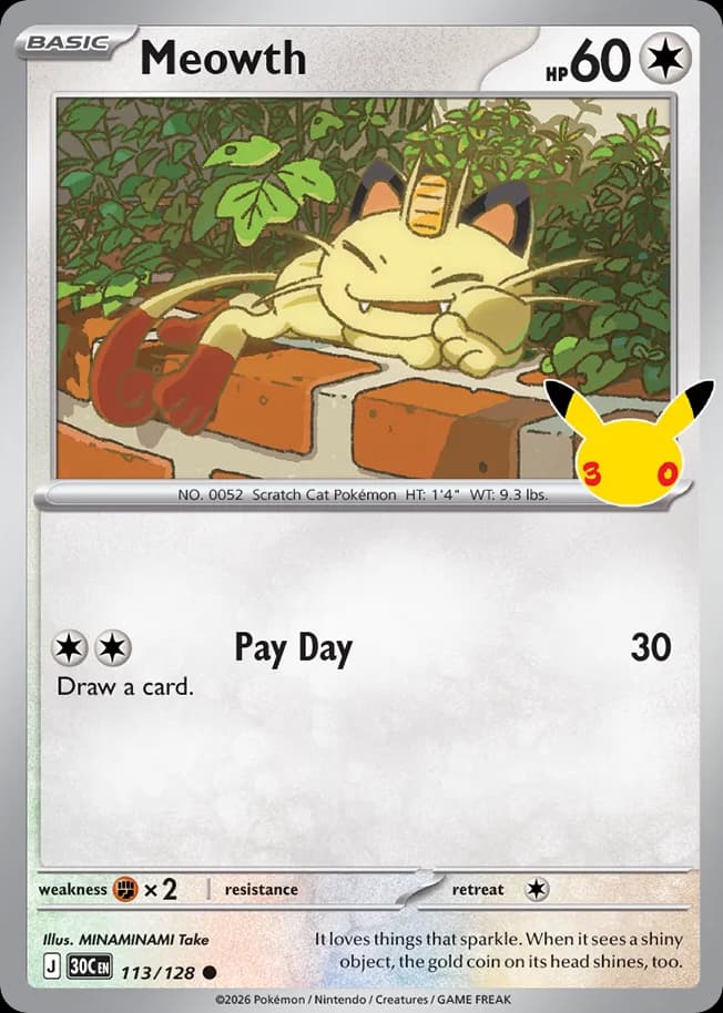 Meowth: 30th Celebration