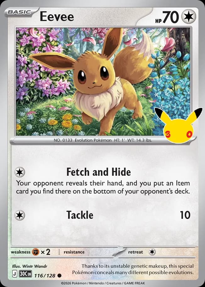 Eevee: 30th Celebration