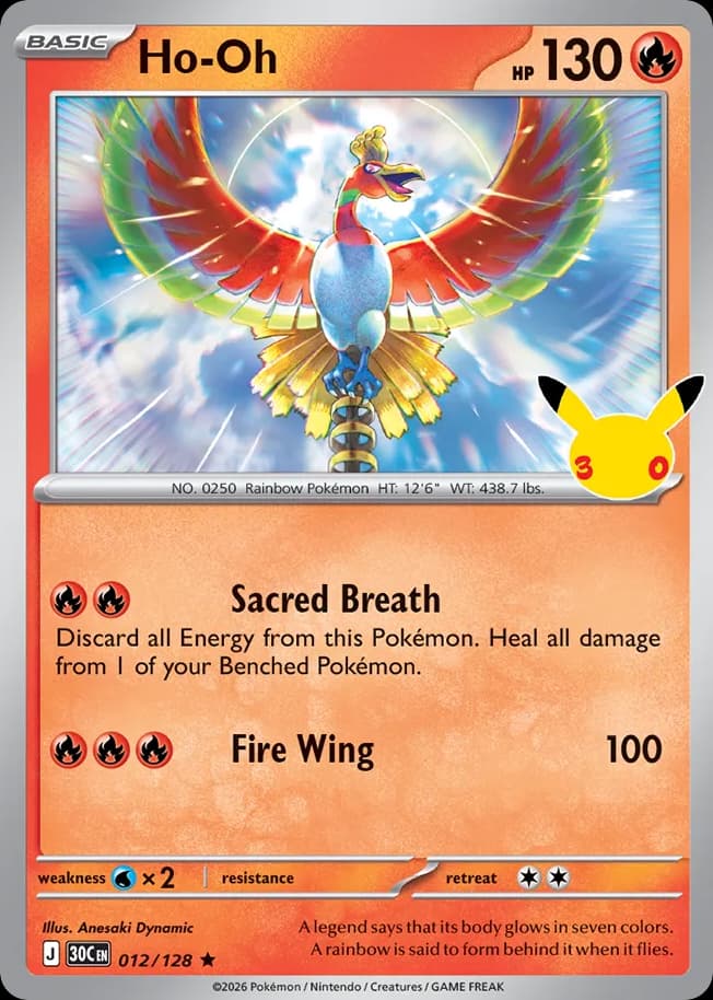 Ho-Oh: 30th Celebration