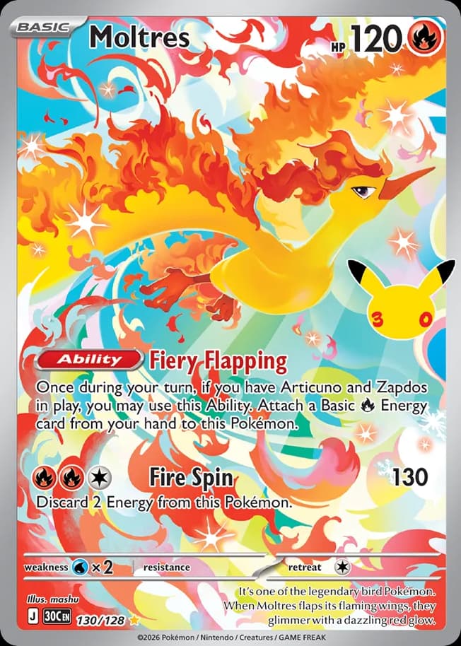 Moltres: 30th Celebration