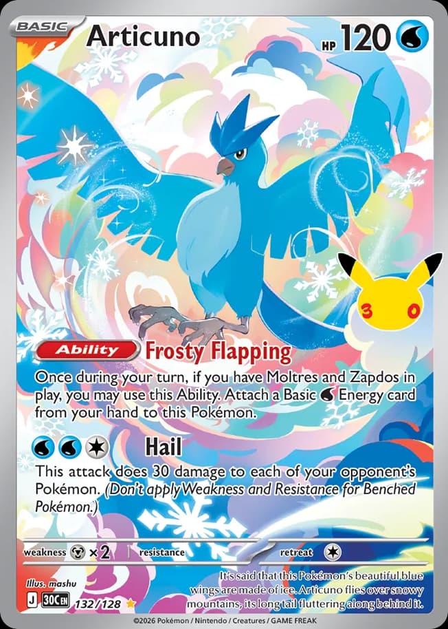 Articuno: 30th Celebration