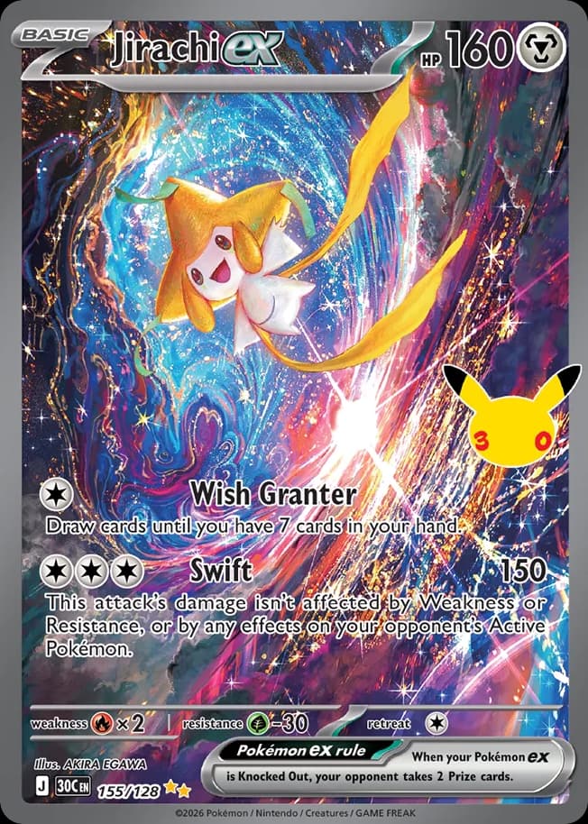 Jirachi ex: 30th Celebration