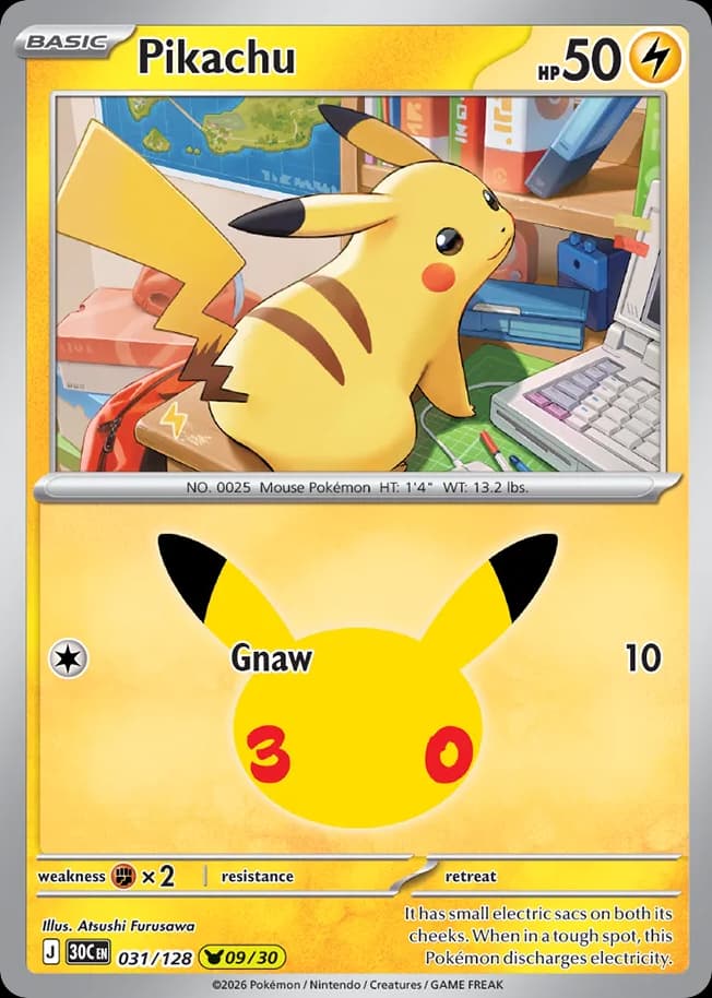 Pikachu: 30th Celebration
