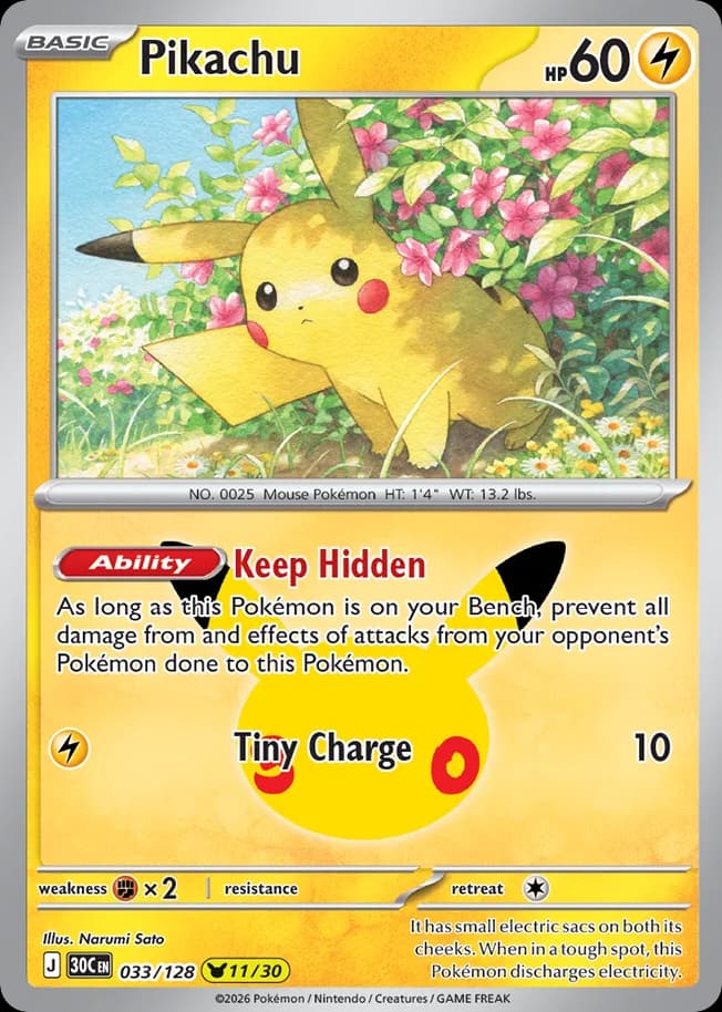 Pikachu: 30th Celebration