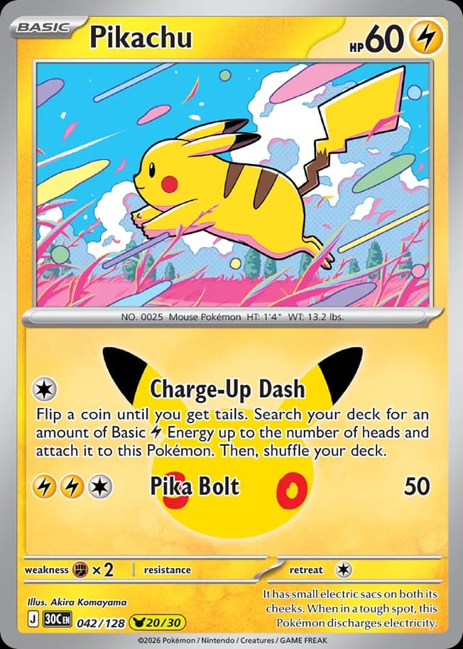 Pikachu: 30th Celebration