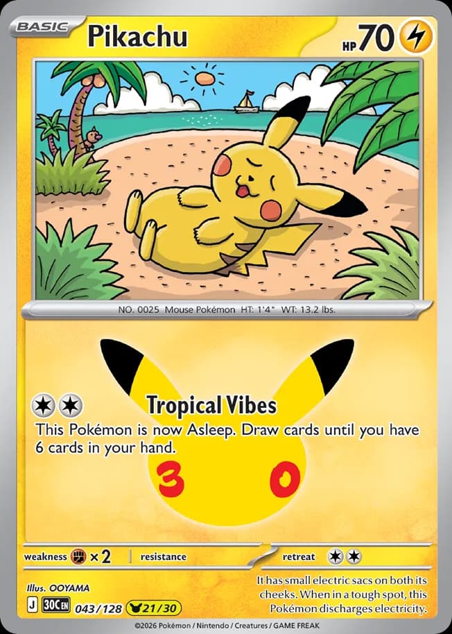 Pikachu: 30th Celebration
