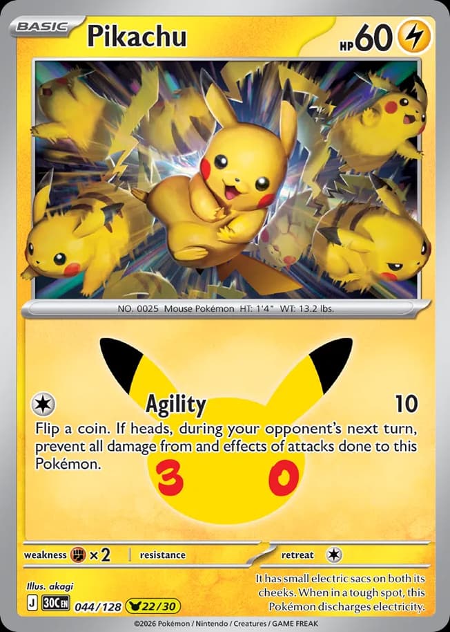 Pikachu: 30th Celebration