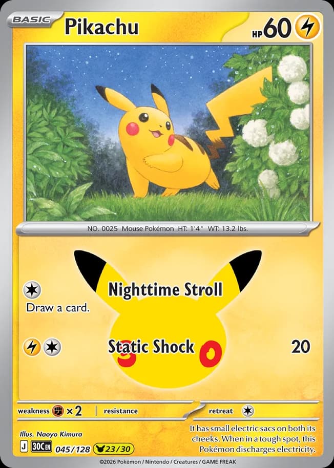 Pikachu: 30th Celebration