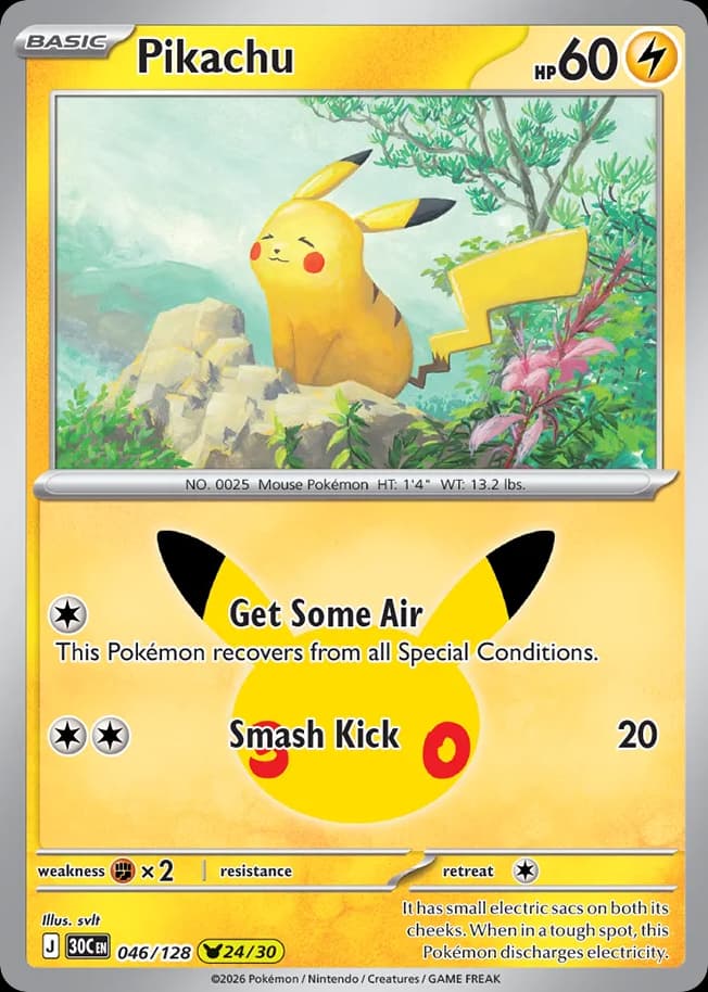 Pikachu: 30th Celebration