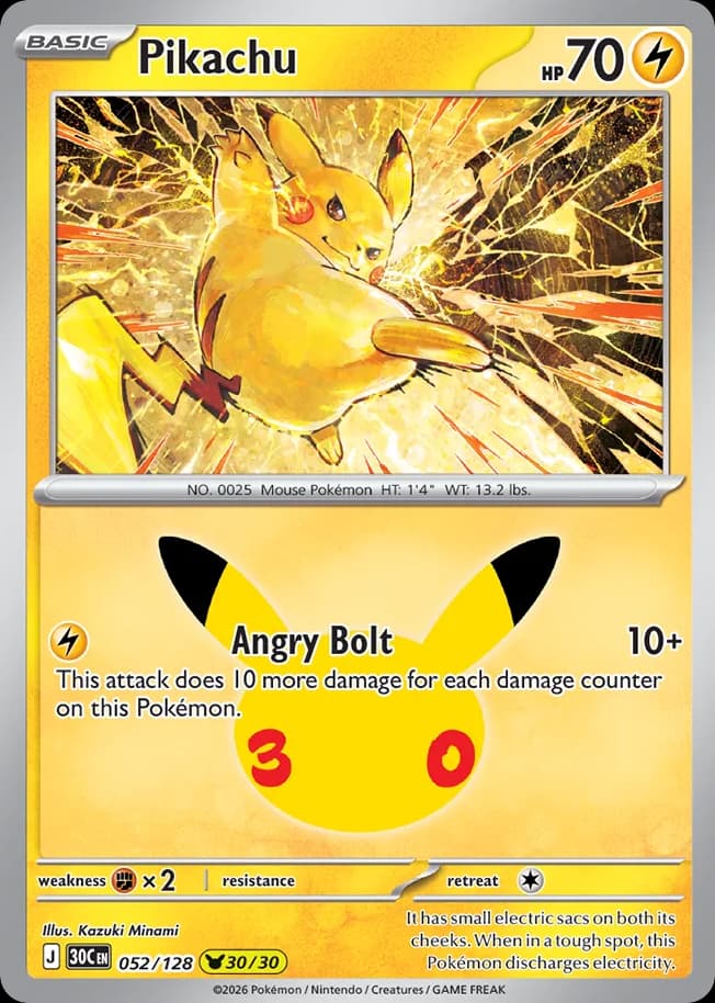 Pikachu: 30th Celebration
