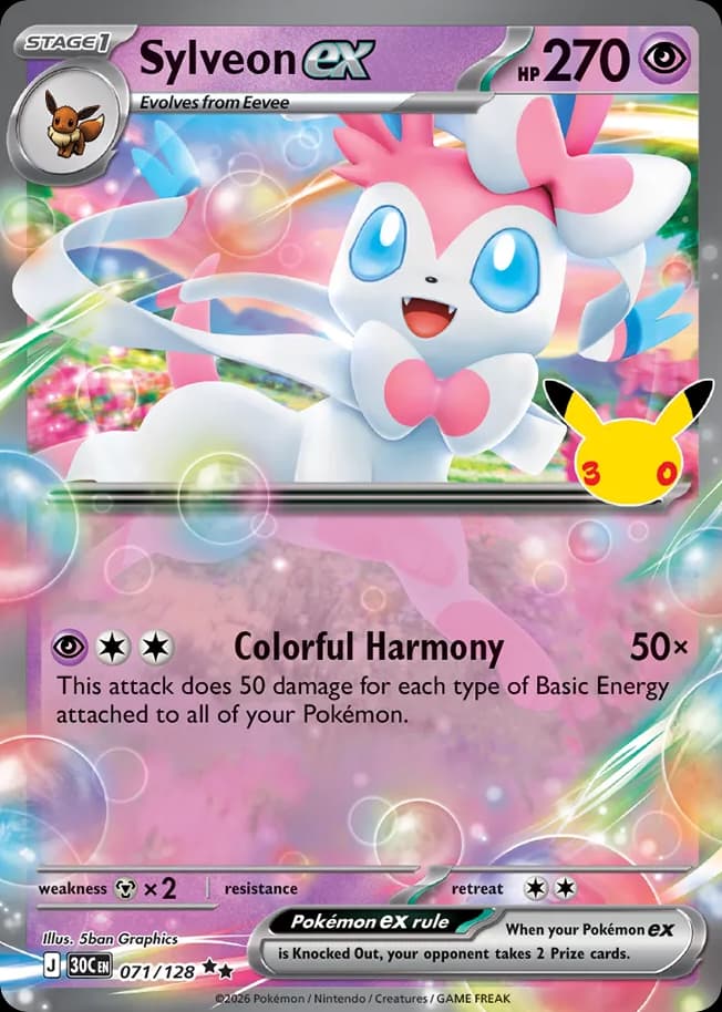 Sylveon ex: 30th Celebration