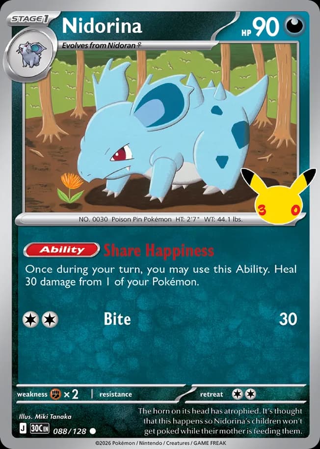 Nidorina: 30th Celebration