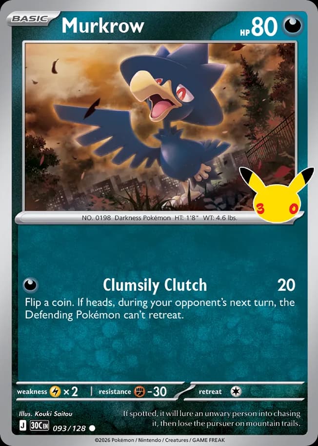 Murkrow: 30th Celebration