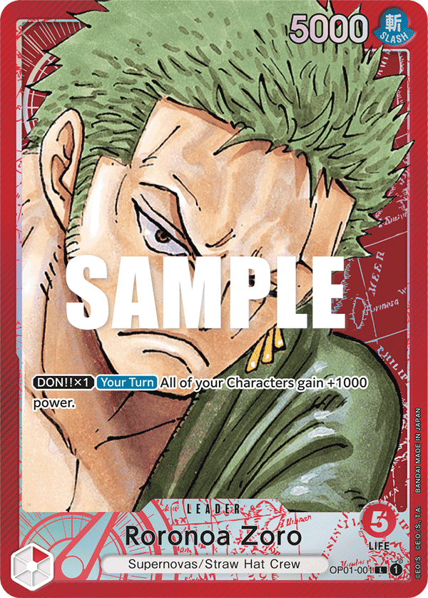 Roronoa Zoro (001) (Parallel): Romance Dawn