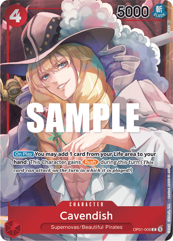 Cavendish (Box Topper): Romance Dawn