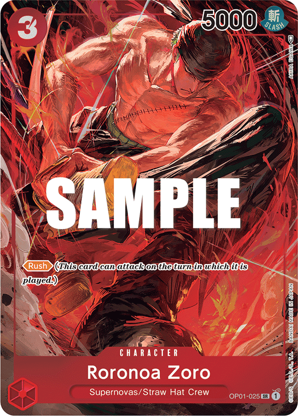 Roronoa Zoro (025) (Parallel): Romance Dawn
