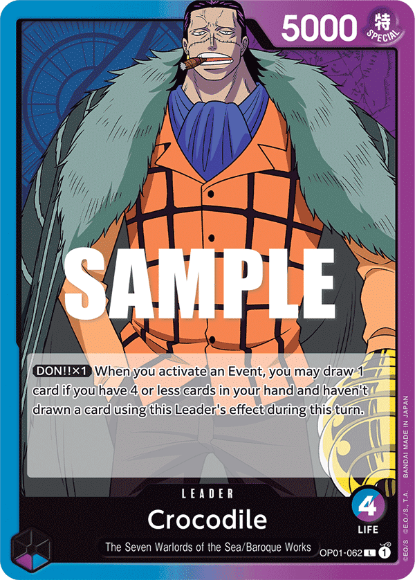 Crocodile (062): Romance Dawn