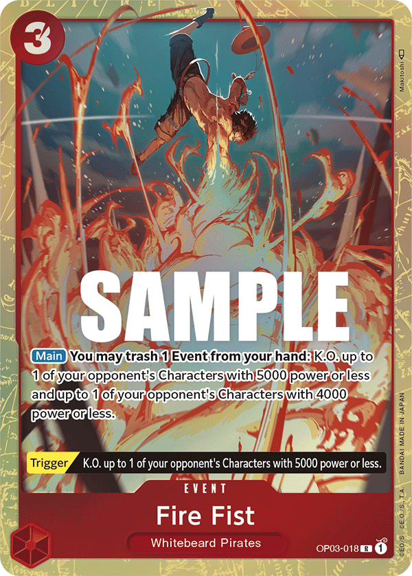 Fire Fist (Alternate Art): Pillars of Strength