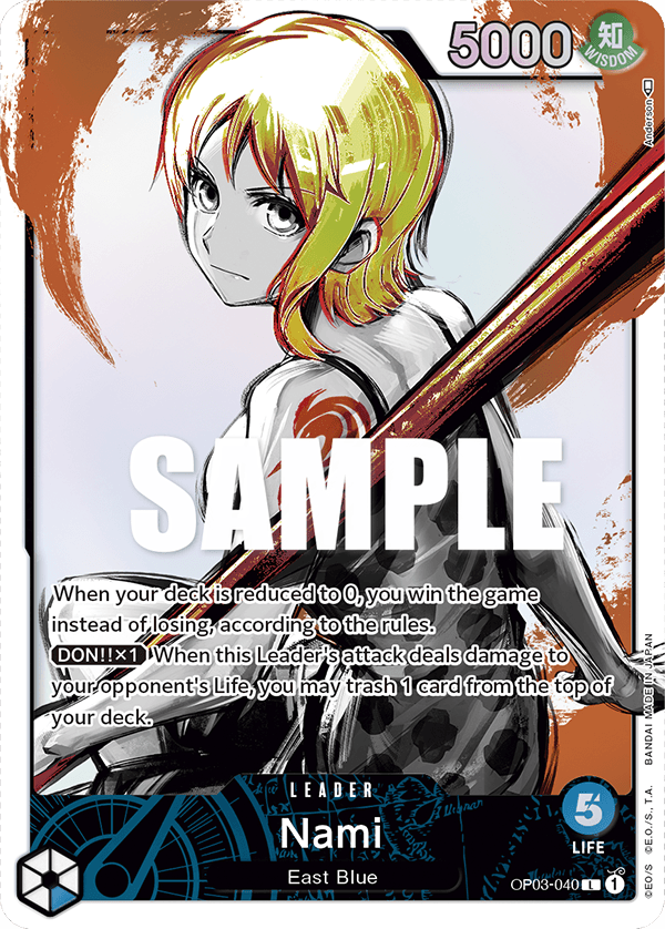 Nami (040) (Alternate Art): Pillars of Strength