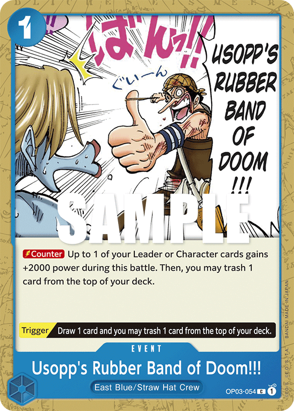 Usopp's Rubber Band of Doom!!!: Pillars of Strength