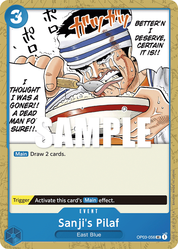 Sanji's Pilaf: Pillars of Strength