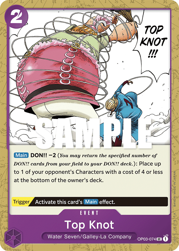 Top Knot: Pillars of Strength