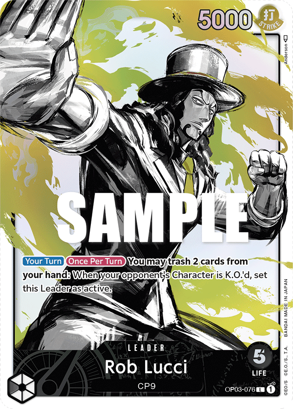 Rob Lucci (076) (Alternate Art): Pillars of Strength